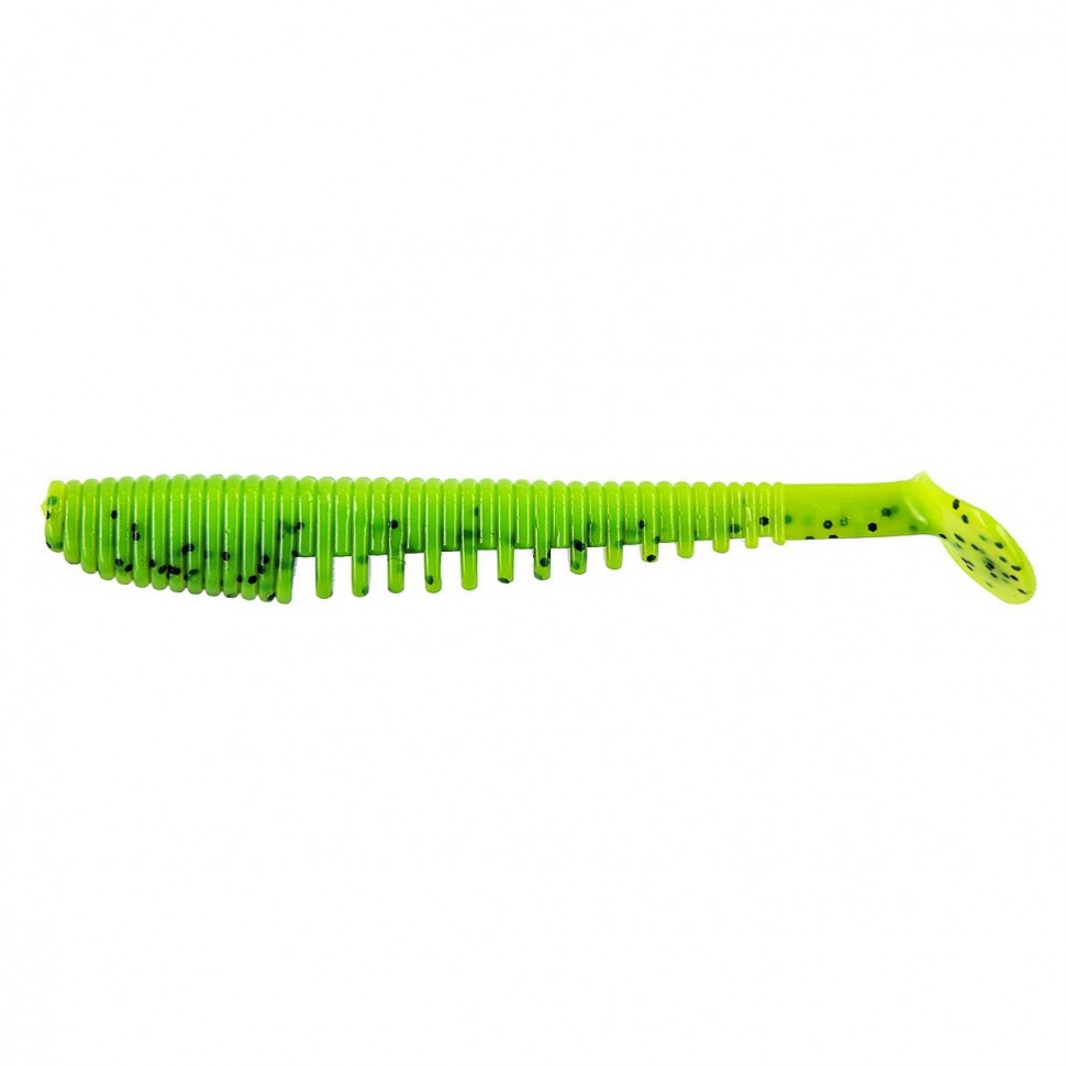 Виброхвост Helios Varuna 4,33"/11см, цвет Pepper Lime 7 шт HS-35-009 , 
